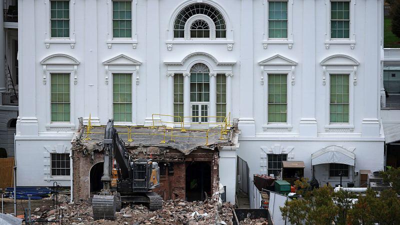 Public Disapproves of White House East Wing Demolition for New Ballroom