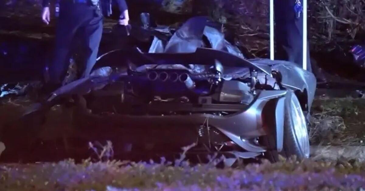 Police attribute Irvine McLaren crash deaths to excessive speed