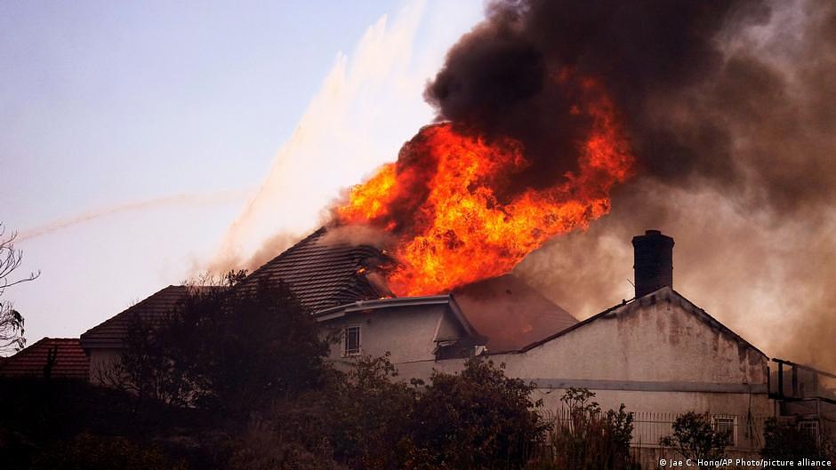 Norte Fire scorches 465 acres, destroys homes and forces evacuations in Southern California