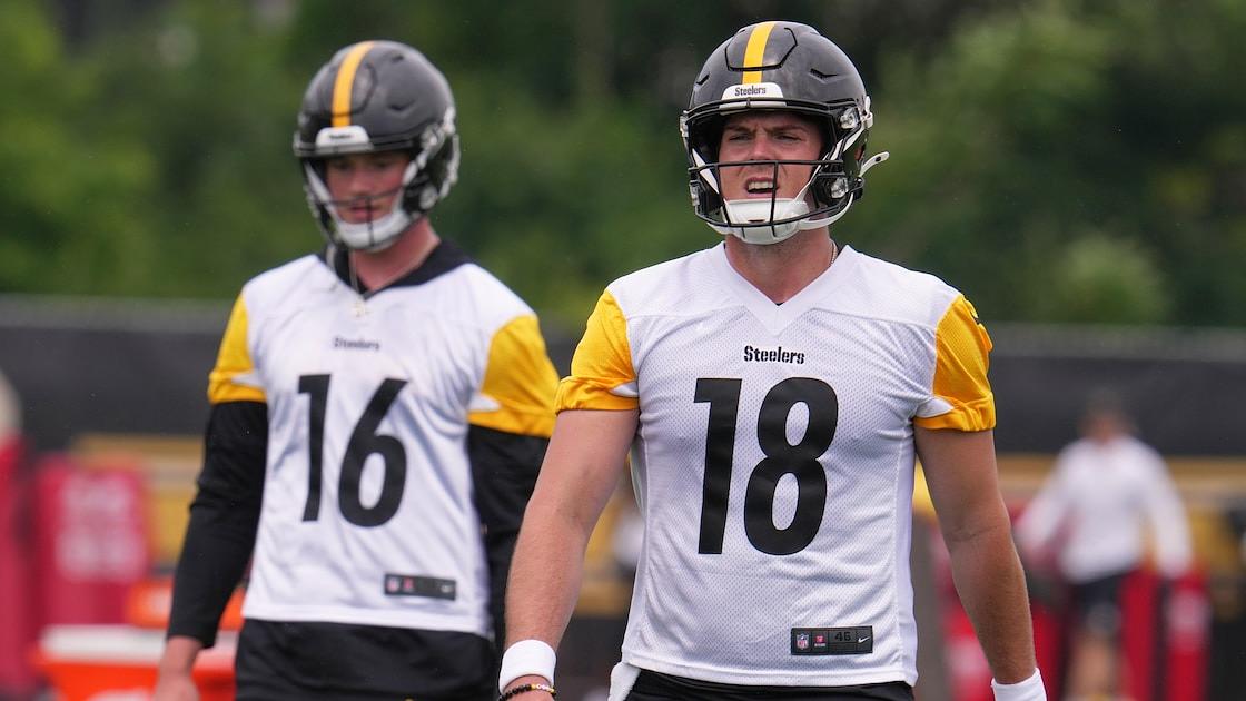 Steelers keep rookie quarterbacks Allar and Howard after loss