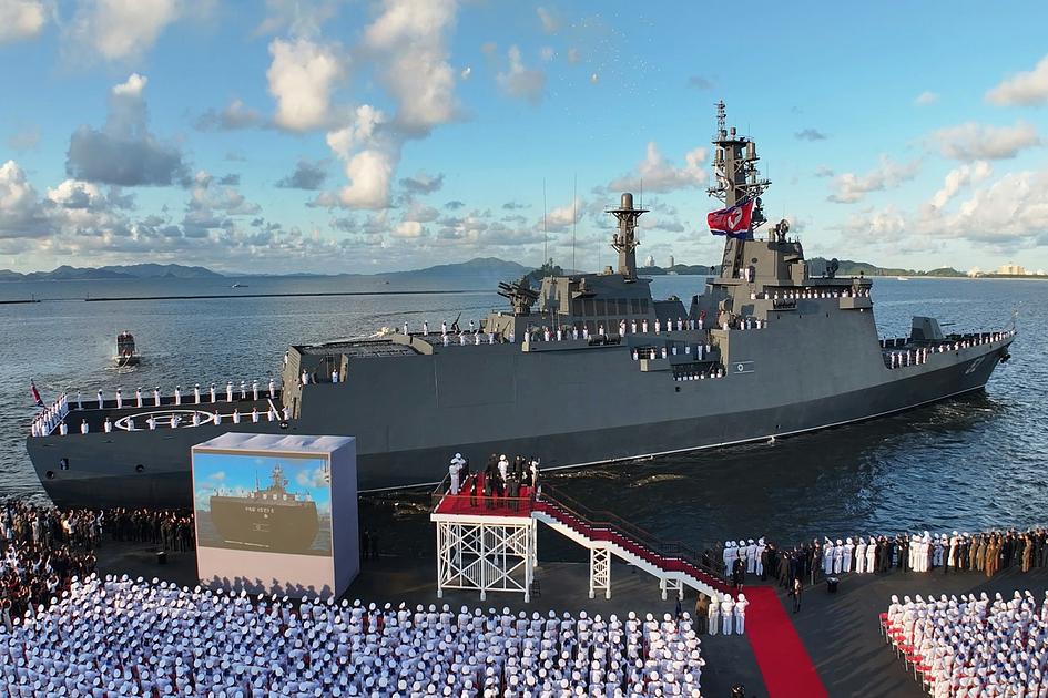 North Korea commissions second Choe Hyon destroyer amid joint drills