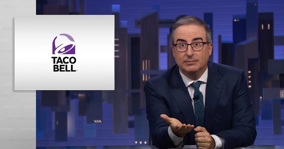 John Oliver Slams Trump Administration’s Response to Taco Bell Lettuce Outbreak
