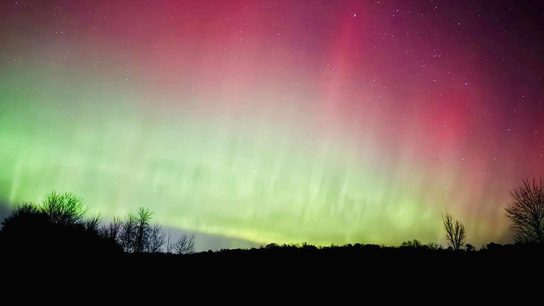 Northern Lights Illuminate Minnesota Skies Amid Solar Storm Activity