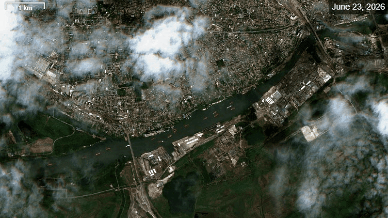 Ukrainian drone strikes compel Russia to suspend Azov Sea shipping