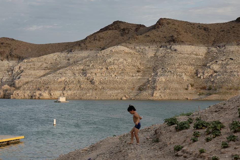 Lake Mead hits record low as Colorado River drought deepens