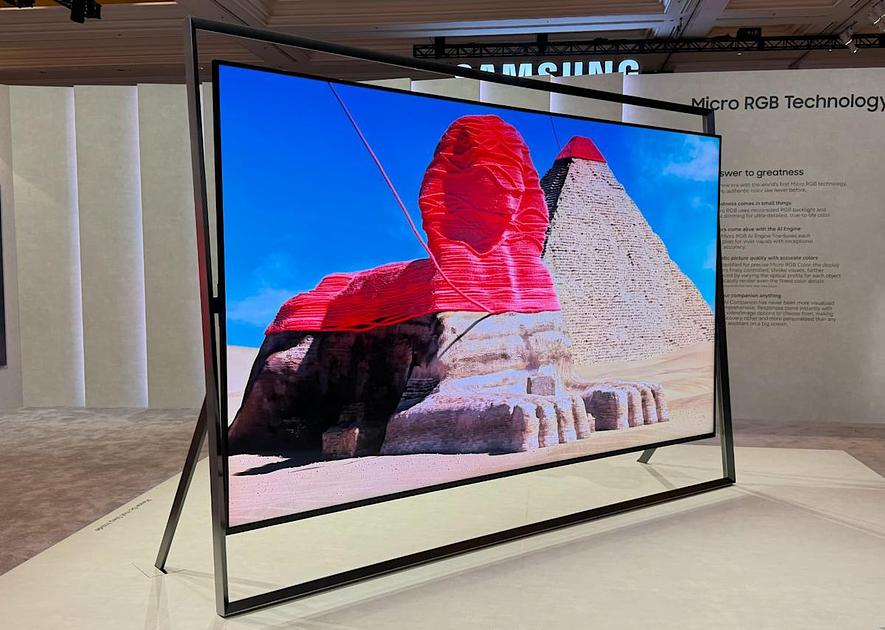 Samsung Unveils 130-Inch Micro RGB TV with Advanced AI Features at CES 2026