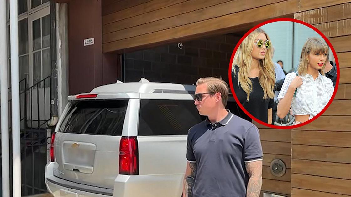 Taylor Swift spotted at Gigi Hadid's New York apartment ahead of upcoming wedding