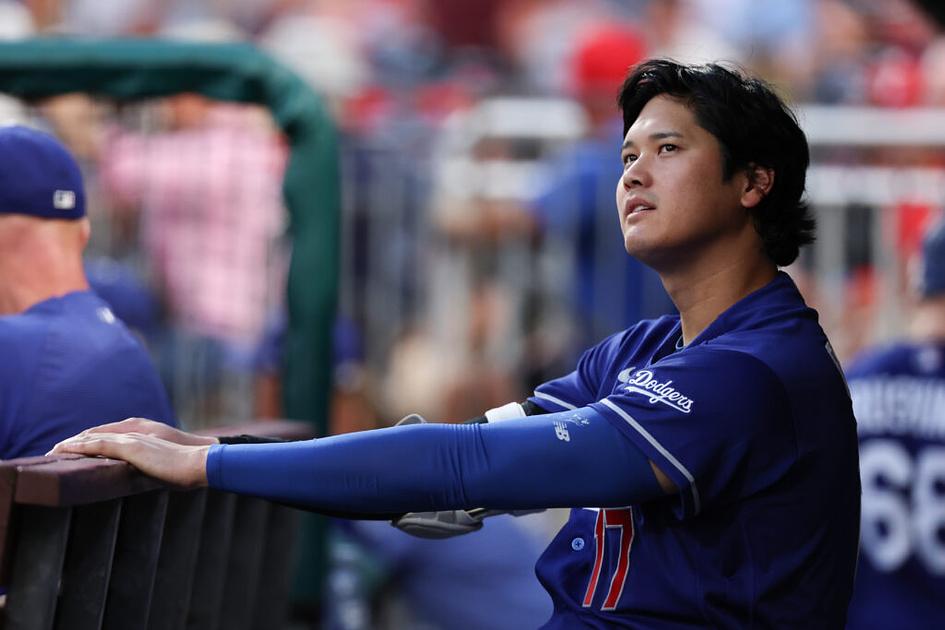 Dodgers say Ohtani's bullpen work canceled as knee recovery stalls