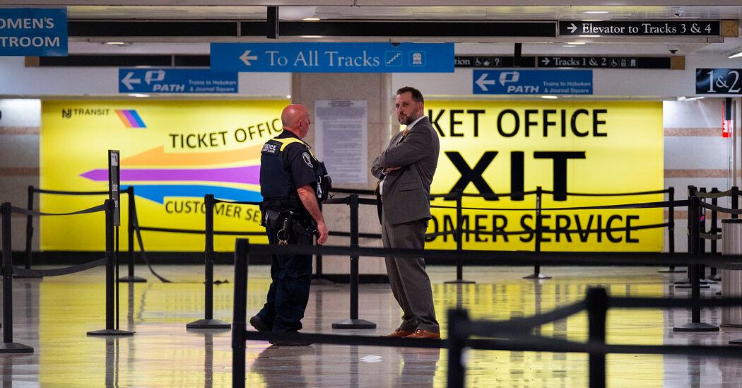 Stabbing at New York Penn Station injures several commuters
