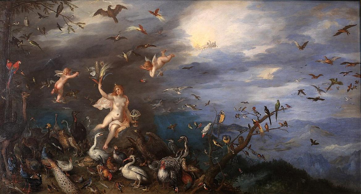 Study Finds 1611 Brueghel Painting Shows Early Bird-Eating Bats
