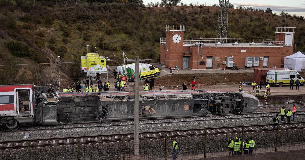 Spain Mourns After Deadly High-Speed Train Collision Near Adamuz