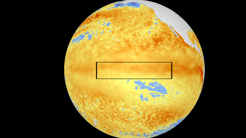 NOAA prevé alta probabilidad de desarrollo de El Niño