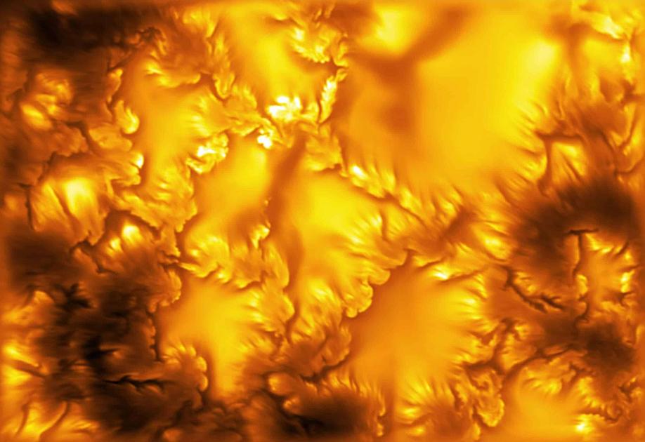 Inouye Solar Telescope Captures Kelvin-Helmholtz Vortices on Sun
