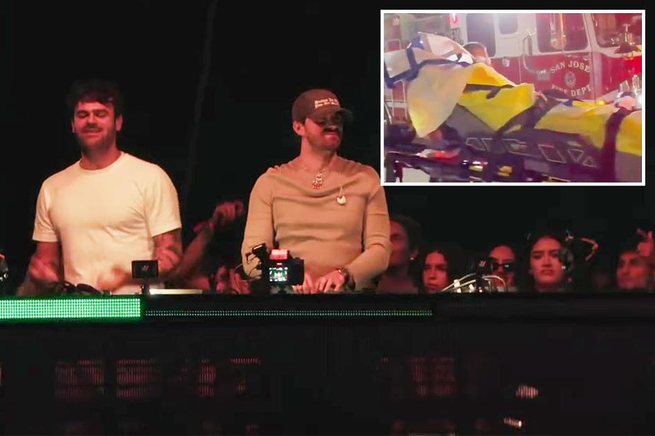 Chainsmokers criticized after 14 hospitalized at San Jose concert