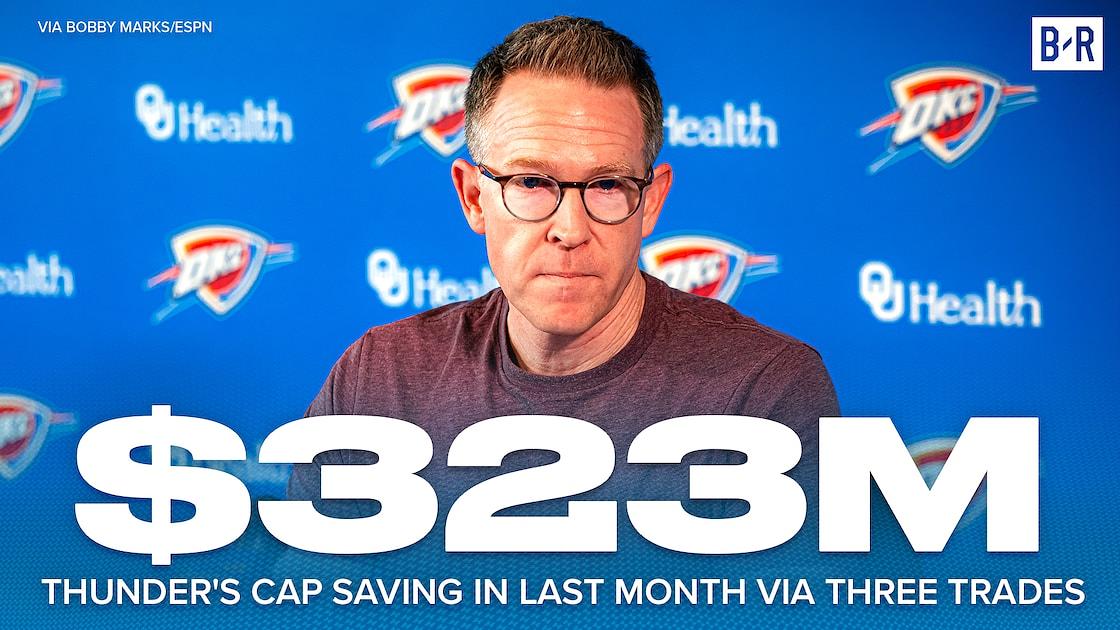 Thunder creates $323 million cap relief after three-team trade