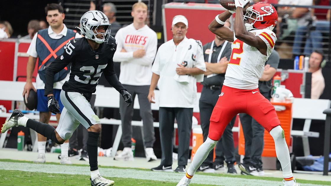 Chiefs defeat Raiders in season's most-watched NFL broadcast