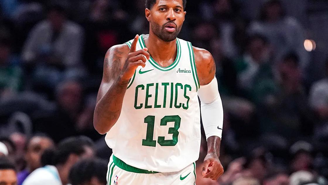 Paul George's 38 points lead Pistons past Celtics in season opener