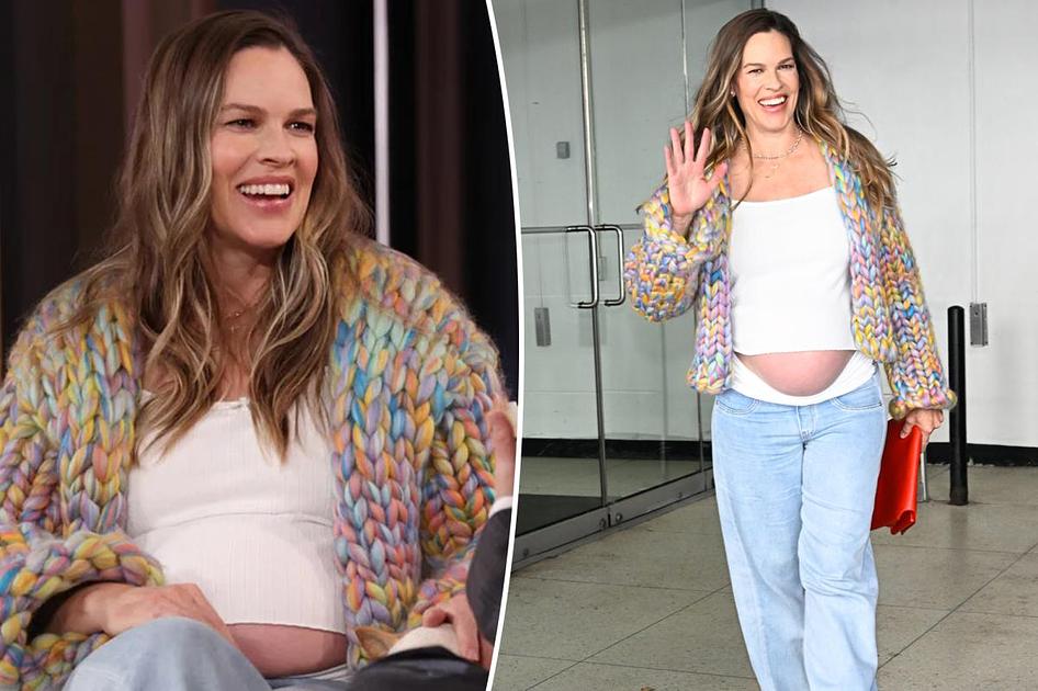 Hilary Swank confronts criticism of older motherhood amid third pregnancy announcement