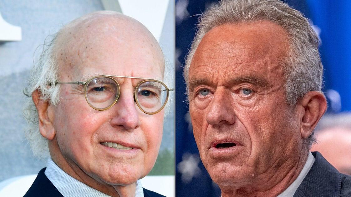 Larry David Mocks RFK Jr.'s Anti-Vaccine Views in HBO Sketch