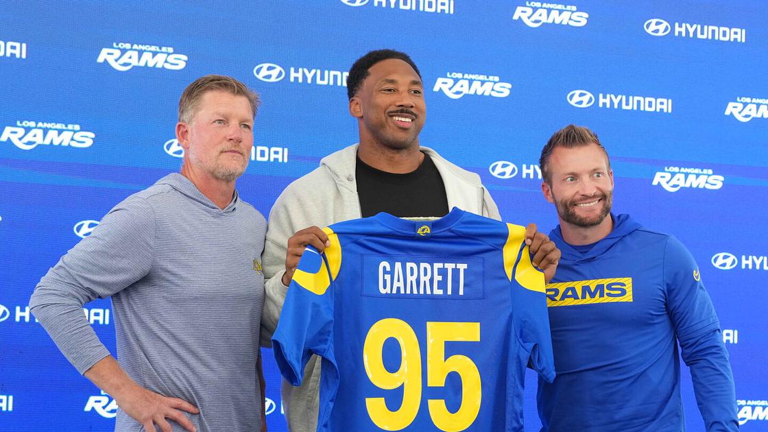 Los Rams de Los Ángeles adquieren a Myles Garrett en intercambio con Browns