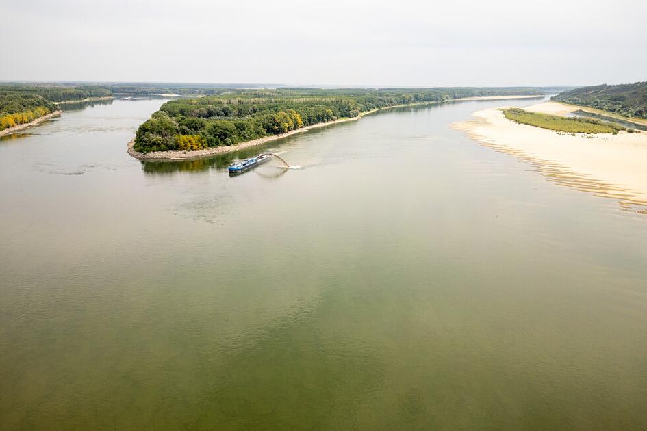 Romania sinks barges in Danube to keep nuclear plant operating amid low water levels