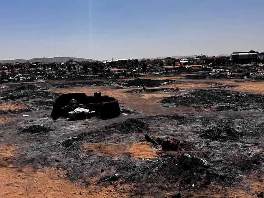 Fire in North Darfur Displacement Camp Claims Lives and Destroys Shelters