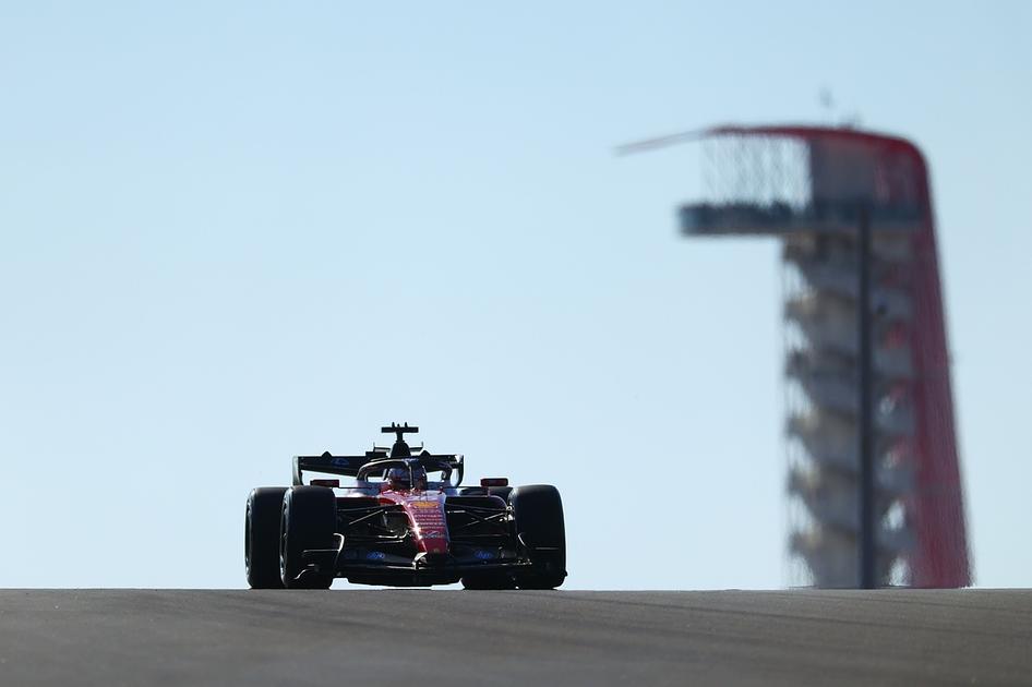 Leclerc fastest in FP2 as drivers struggle with grip at US Grand Prix