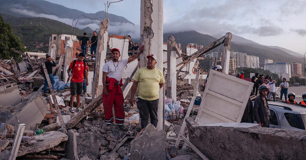 Venezuela death toll rises as rescue hampered by equipment shortages