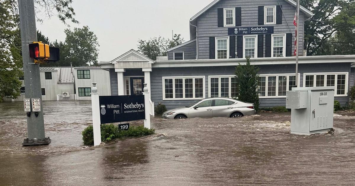 Heavy rains cause flash floods and rescues in tri-state area