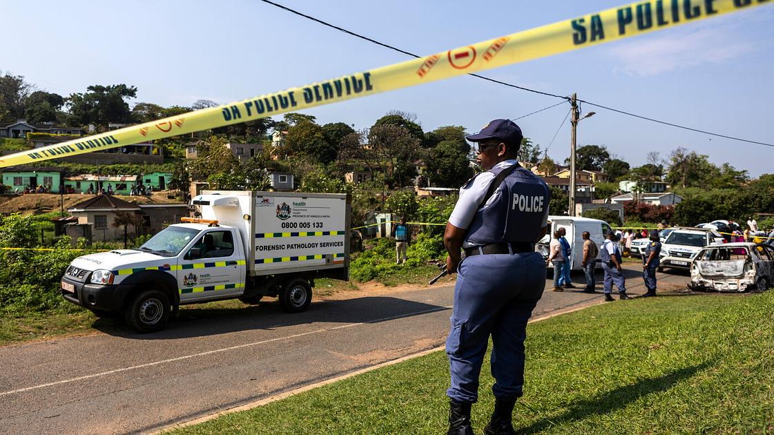 South Africa police report 27 dead in two mass shootings in Johannesburg and Cape Town