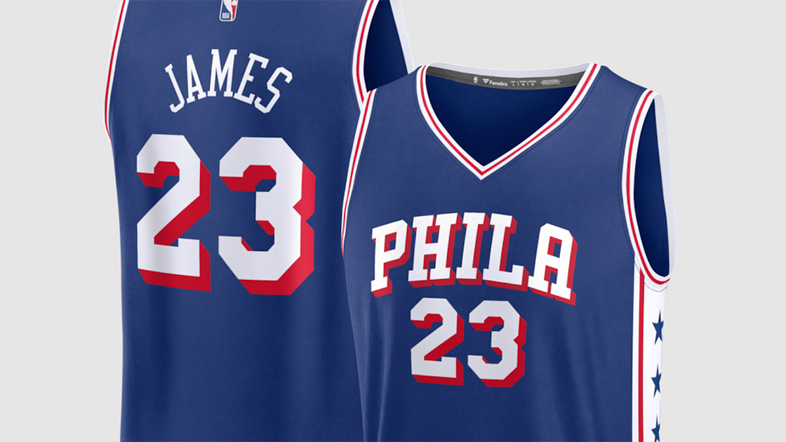 LeBron James signs with 76ers, jersey tops Fanatics sales
