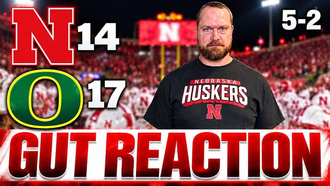 Nebraska loses to Oregon 17-14 as defense shines, offense stalls