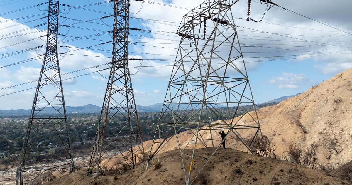 Los Angeles County Fire Department attributes Eaton fire to SCE tower