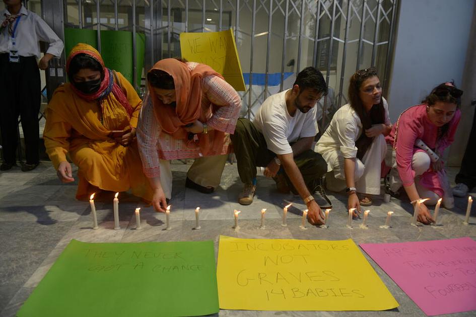Pakistan PM suspends eight officials after deadly Islamabad hospital fire