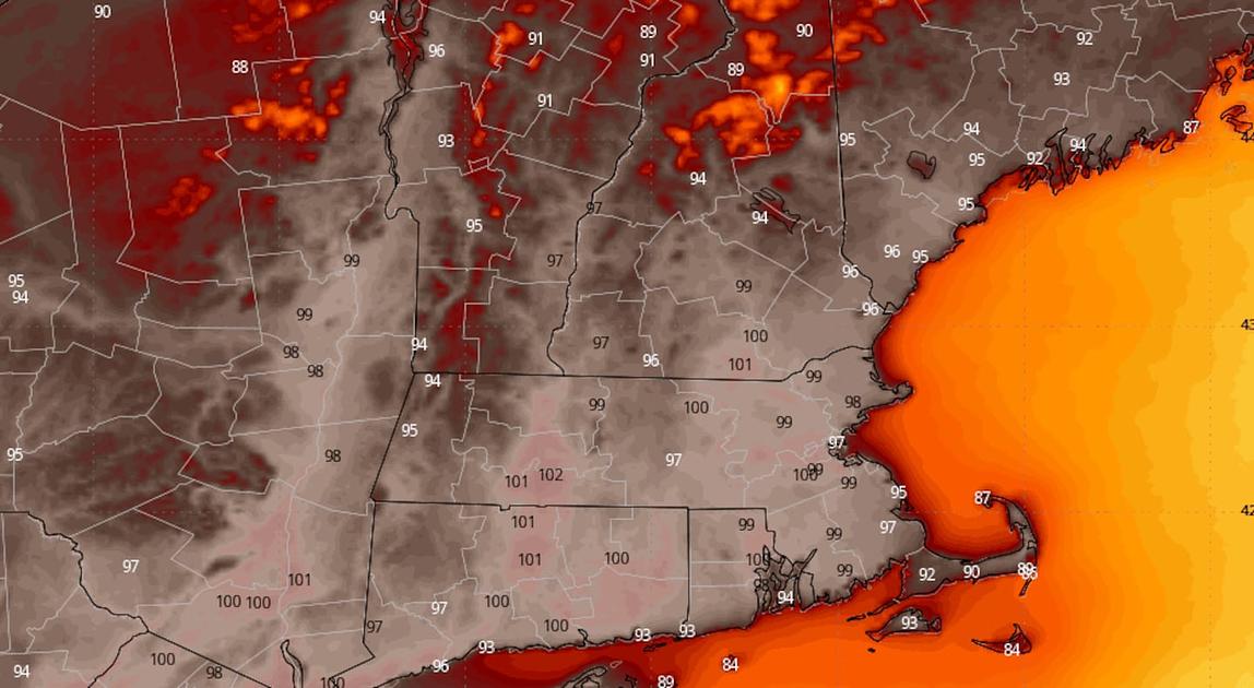 Heat dome expected to drive record temperatures in Boston area