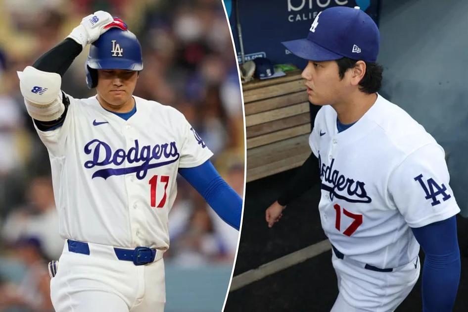 Dodgers sideline Shohei Ohtani again as part of load-management plan