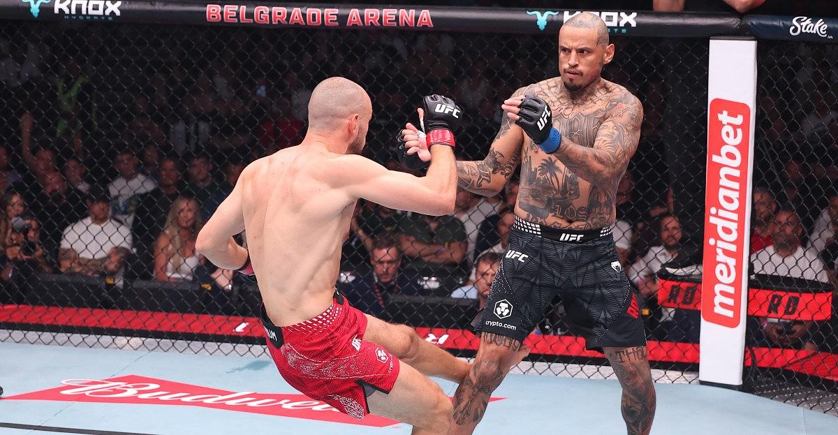 Uros Medic knocks out Daniel Rodriguez in 30 seconds at UFC Belgrade