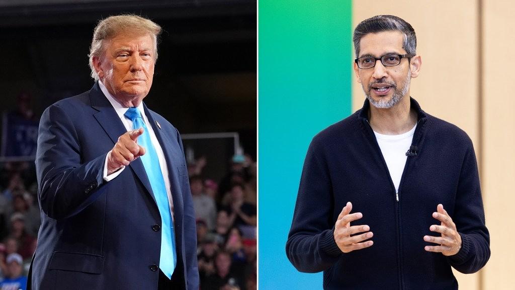 Trump Claims Google Refused to Rename Atlantic Ocean