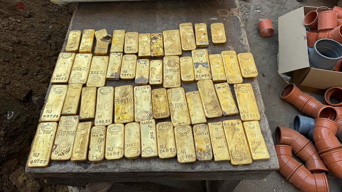Construction workers uncover €9 million gold cache in Dendermonde