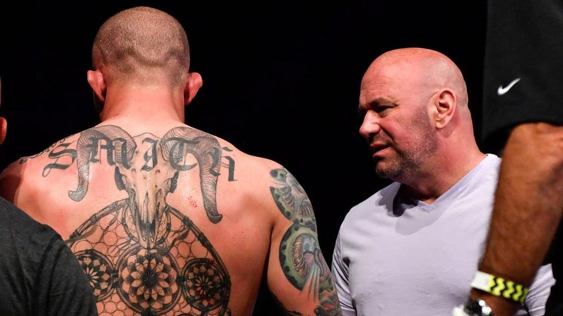 Dana White hopes felony case against ex-UFC fighter Anthony Smith resolves