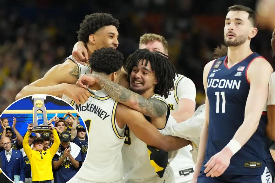Michigan Wins NCAA Basketball Championship Over UConn