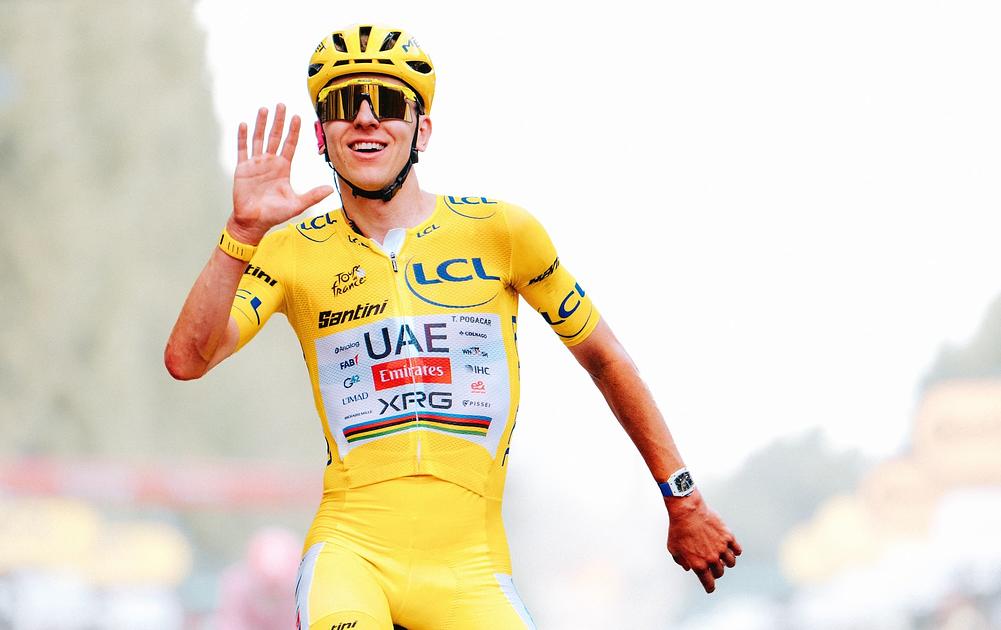 Pogačar clinches fifth Tour de France, sets multiple records