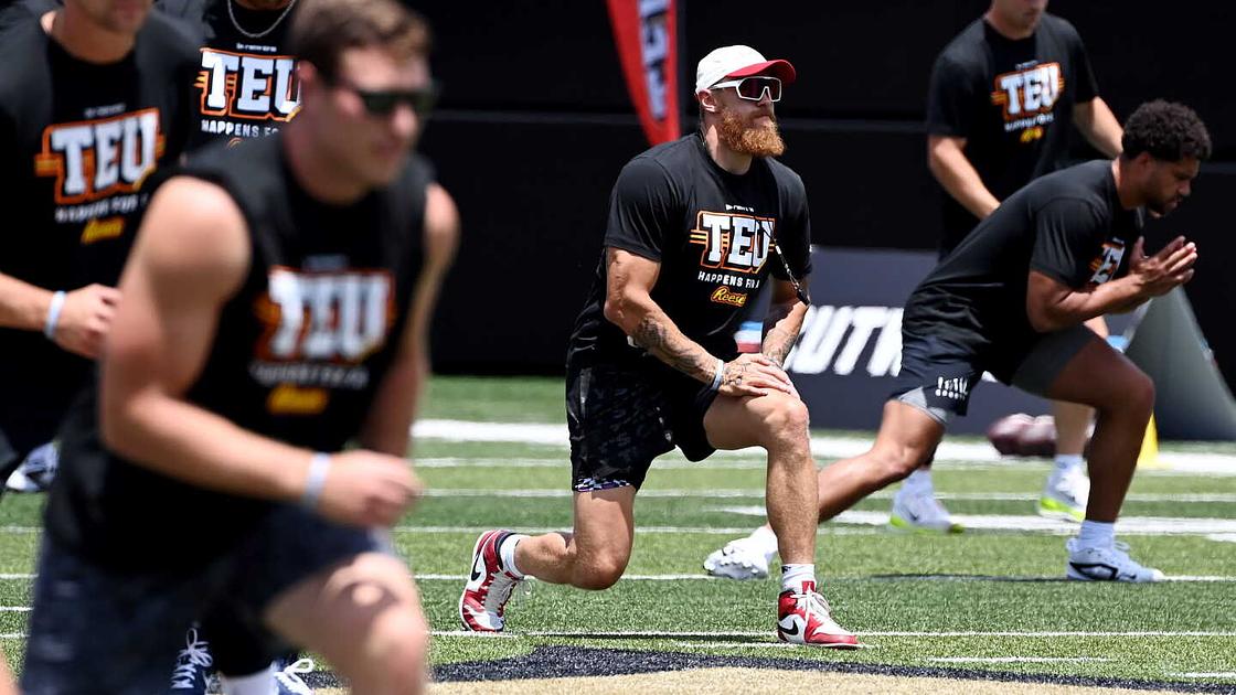 NFL Tight Ends Gather for Kelce-Swift New York Wedding