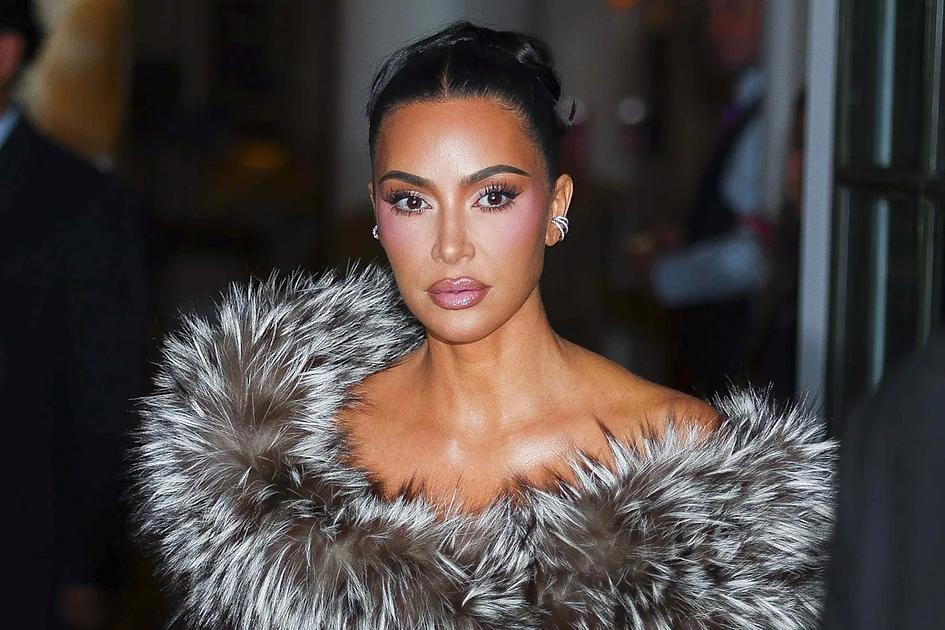 Kim Kardashian showcases leopard-print Skims lingerie and pink bikini on Instagram