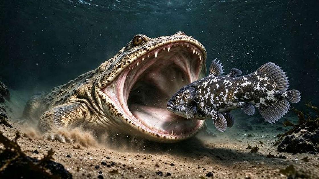 Scientists Describe First Fully Marine Triassic Amphibian