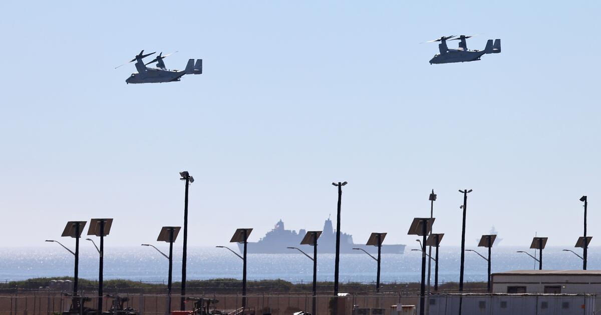 Artillery Round Detonates Over I-5 During Camp Pendleton Exercise, Damaging CHP Vehicle
