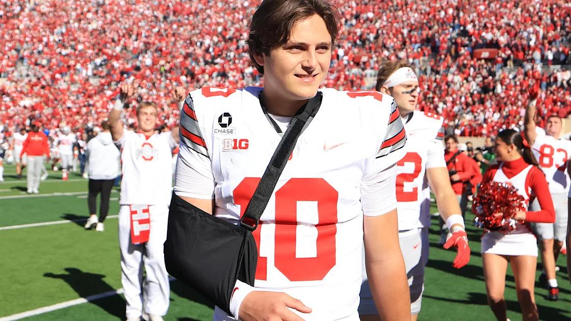 Julian Sayin out for weeks after Ohio State beats Indiana