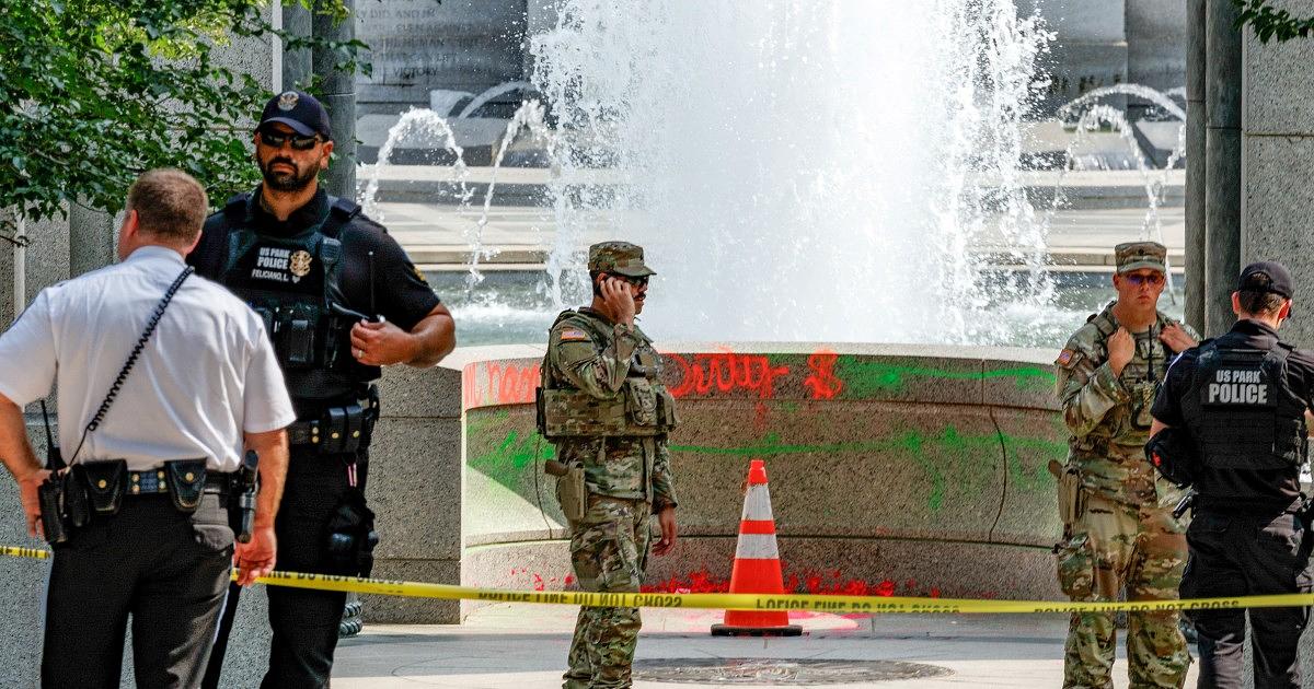 Federal judge releases Kentucky woman charged with WWII Memorial vandalism