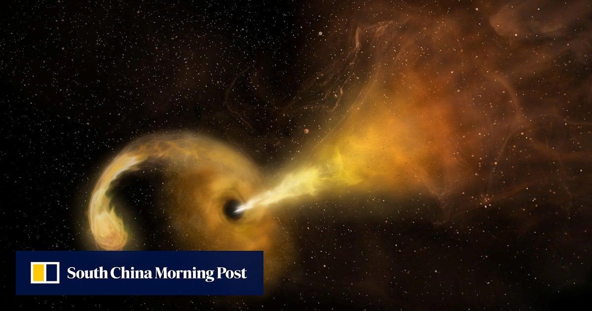 Supermassive Black Hole Continues Emitting Powerful Jet Years After Consuming Star