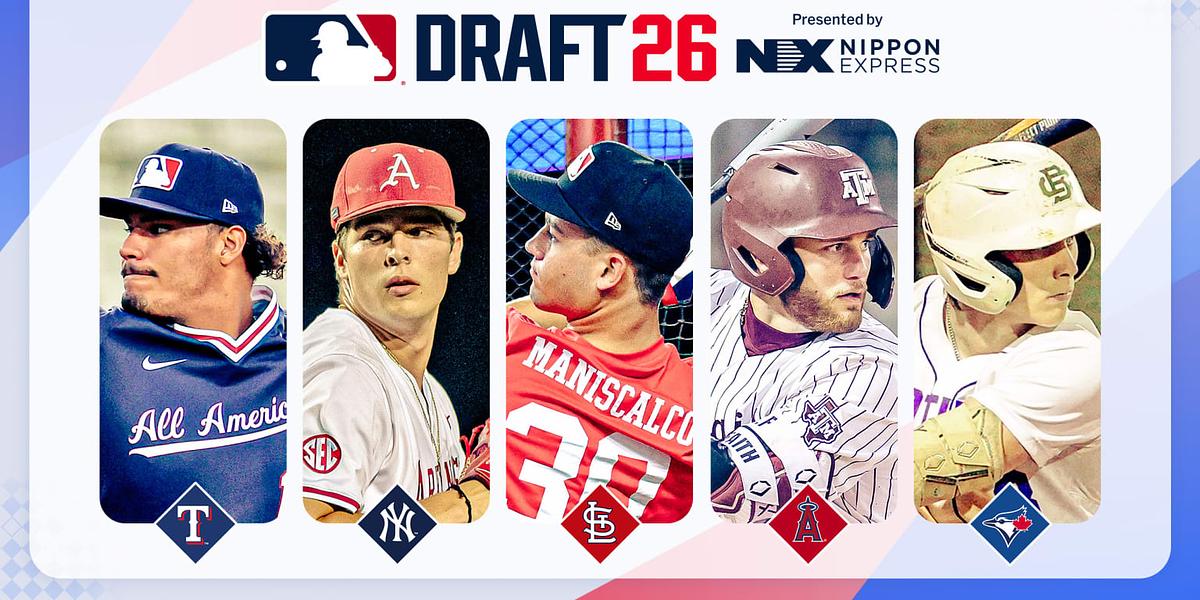 MLB announces draft schedule and analysts rank top ten-round selections